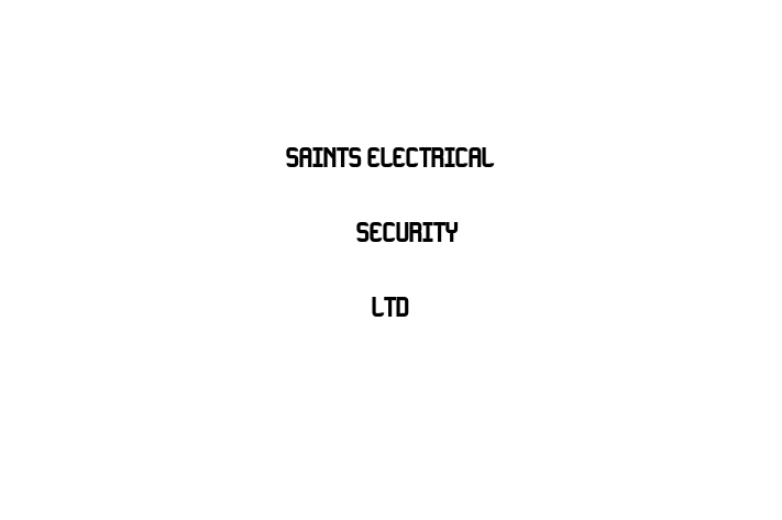 Saints Electrical & Security Ltd