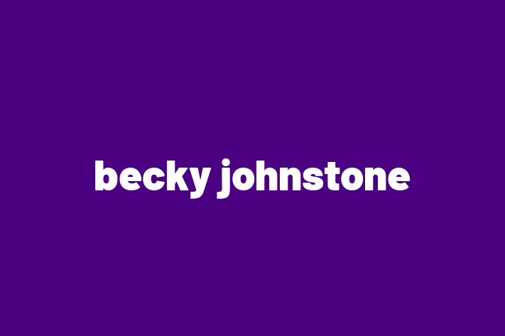 becky johnstone