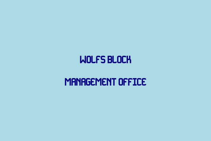 Wolfs Block Management Office