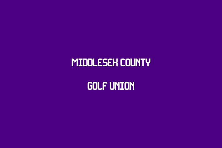 Middlesex County Golf Union