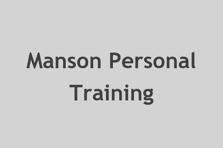 Manson Personal Training