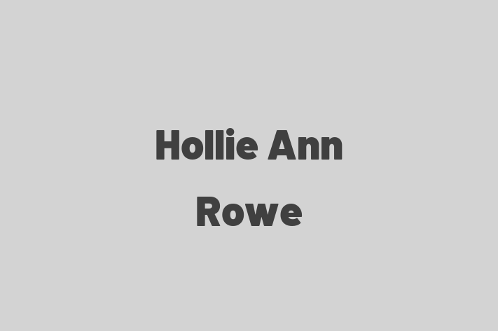 Hollie Ann Rowe