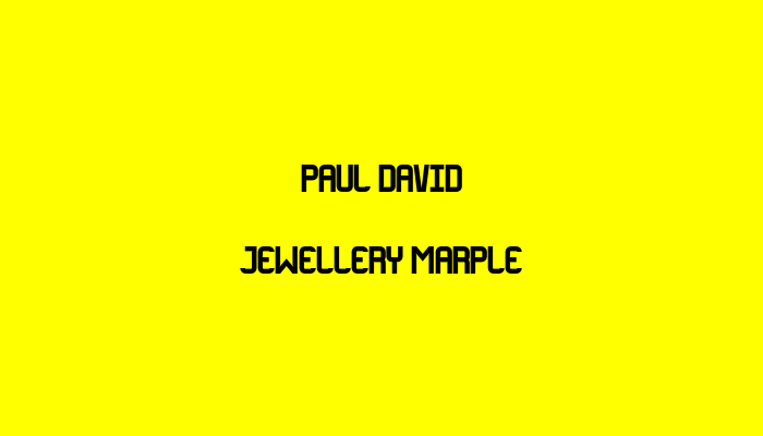 Paul David Jewellery Marple