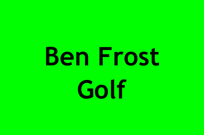 Ben Frost Golf