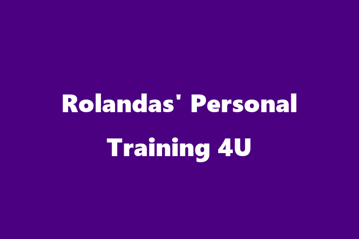 Rolandas' Personal Training 4U