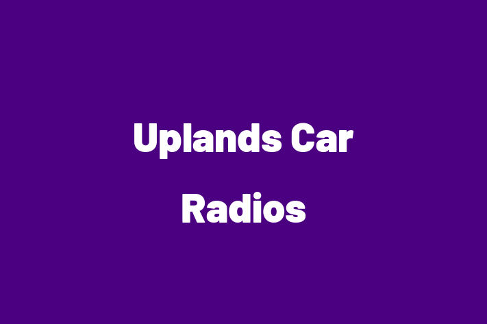 Uplands Car Radios