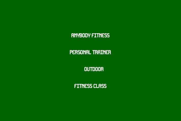 AnyBody Fitness Personal Trainer & Outdoor Fitness Class