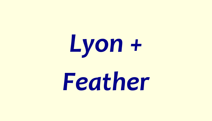 Lyon + Feather