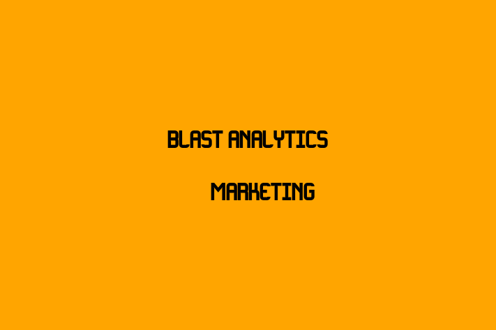 Blast Analytics & Marketing