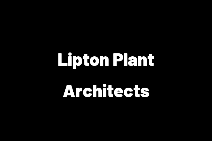 Lipton Plant Architects