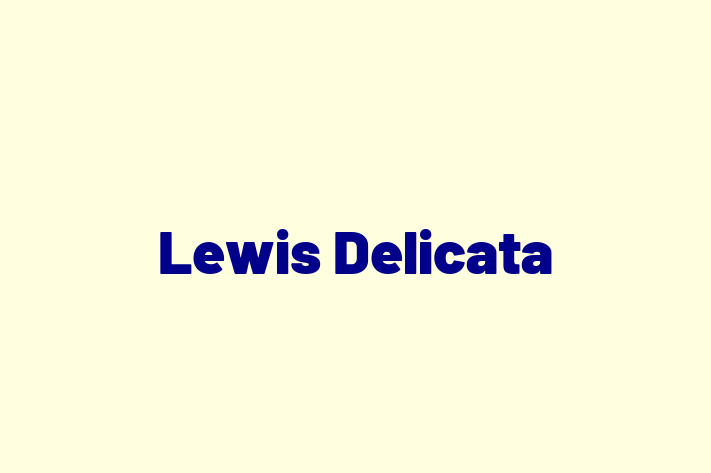 Lewis Delicata