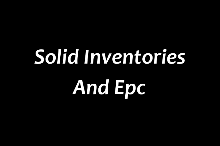 Solid Inventories And Epc