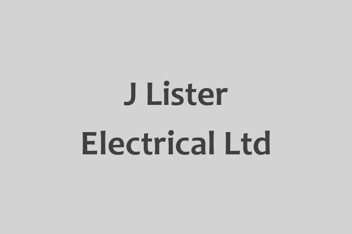 J Lister Electrical Ltd