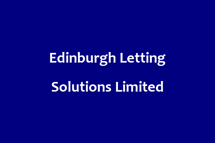 Edinburgh Letting Solutions Limited