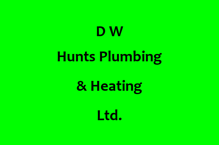 D W Hunts Plumbing & Heating Ltd 