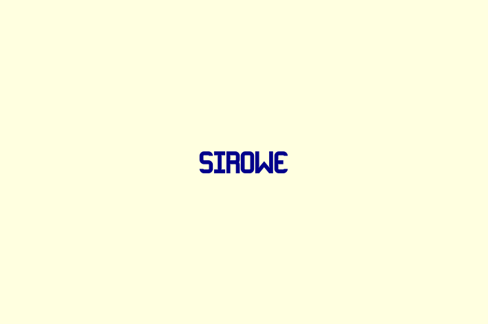 SiRowe