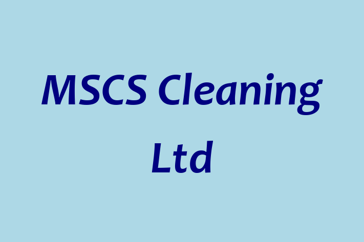 MSCS Cleaning Ltd