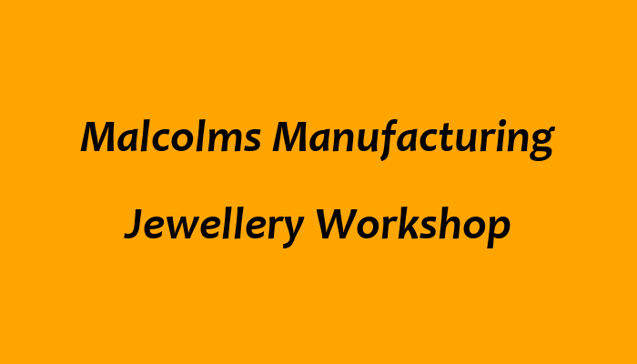 Malcolms Manufacturing Jewellery Workshop