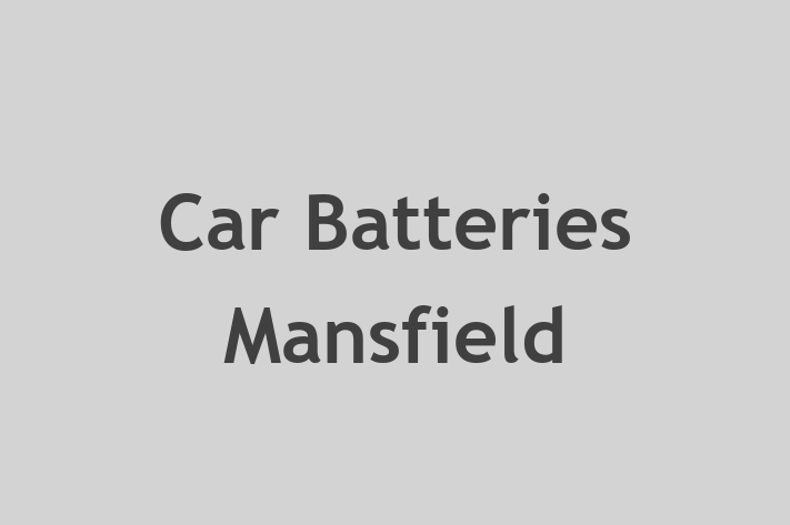 Car Batteries Mansfield