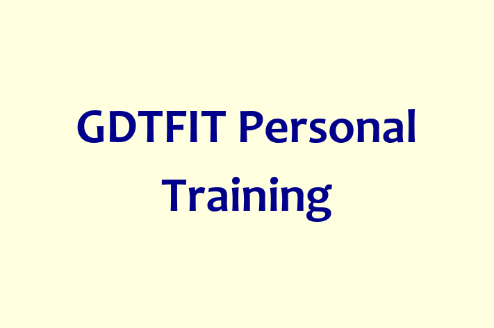 GDTFIT Personal Training