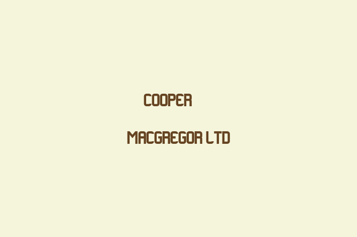 Cooper & Macgregor Ltd