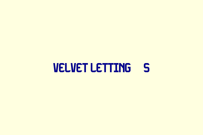 Velvet Letting'S