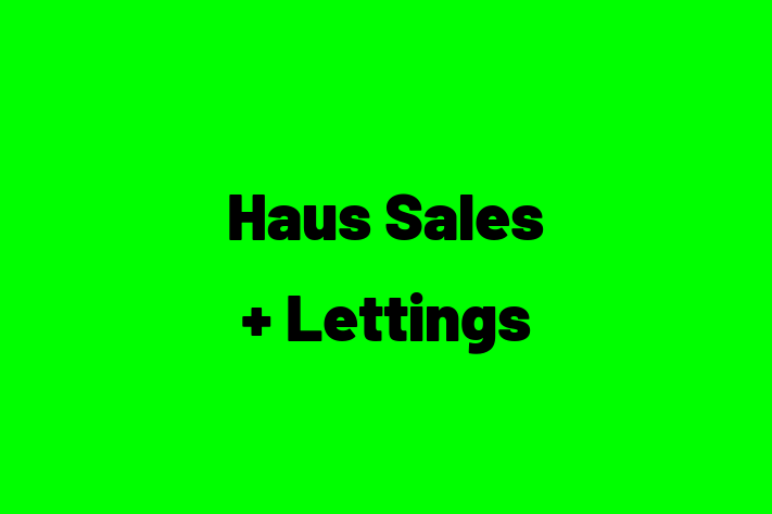 Haus Sales + Lettings