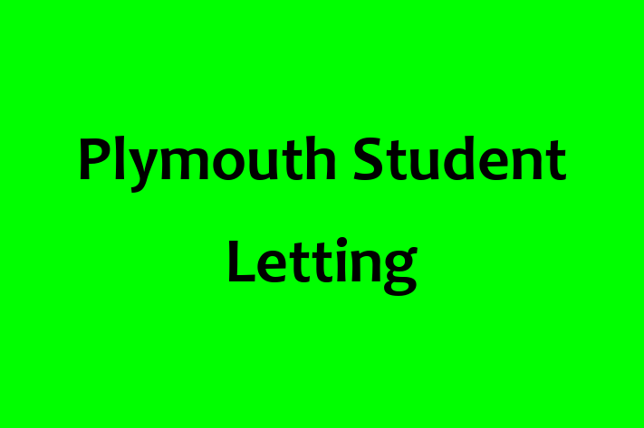 Plymouth Student Letting