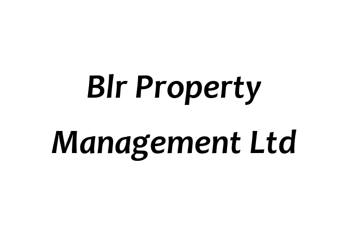 Blr Property Management Ltd