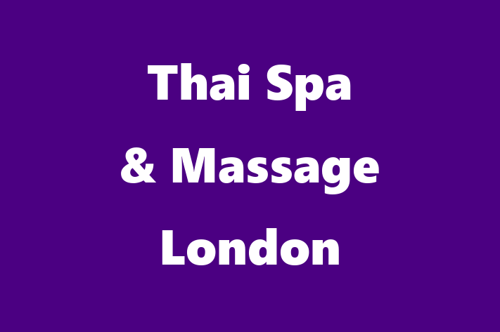 Thai Spa & Massage London