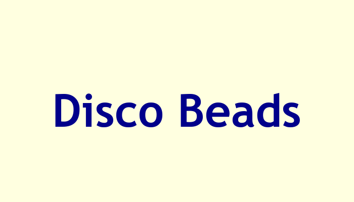 Disco Beads