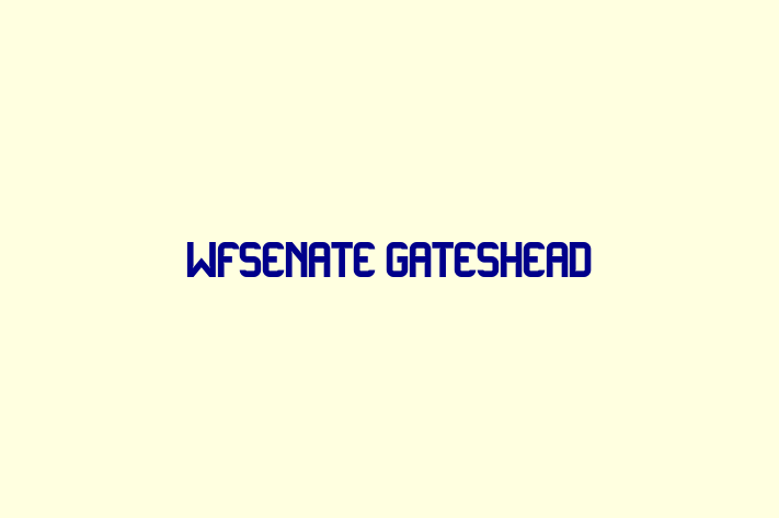 Wfsenate Gateshead