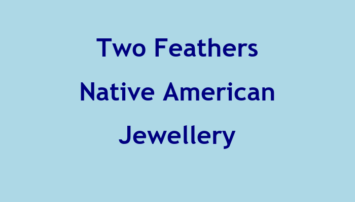 Two Feathers  Native American Jewellery