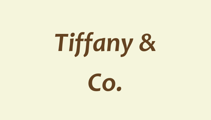 Tiffany & Co 