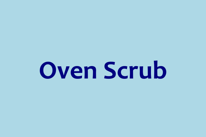 Oven Scrub