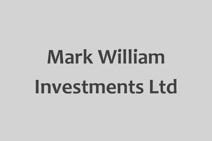 Mark William Investments Ltd