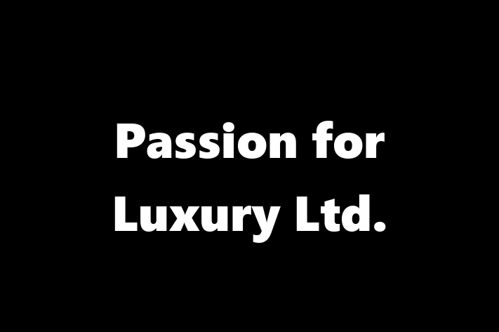 Passion for Luxury Ltd 