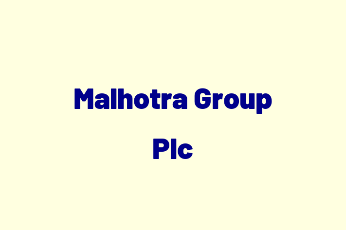 Malhotra Group Plc