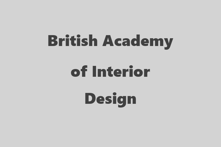 British Academy of Interior Design