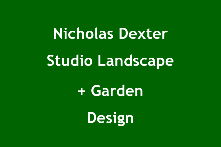 Nicholas Dexter Studio Landscape + Garden Design