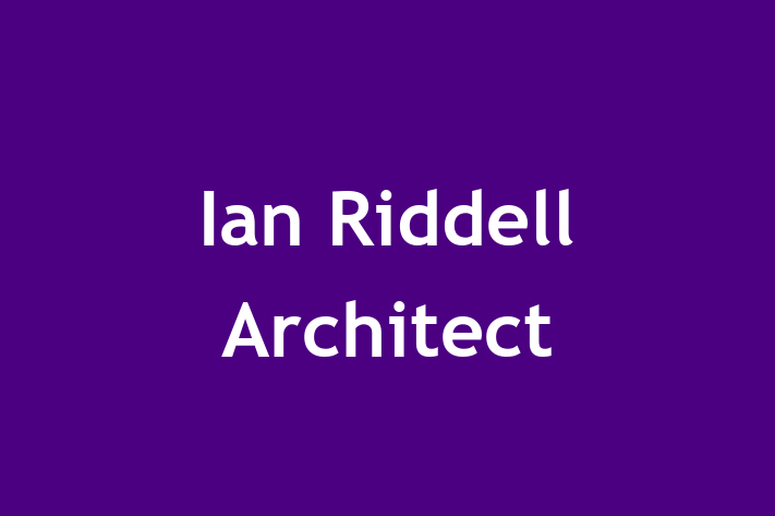 Ian Riddell Architect