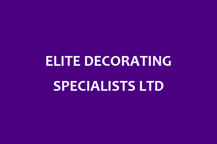 ELITE DECORATING SPECIALISTS LTD