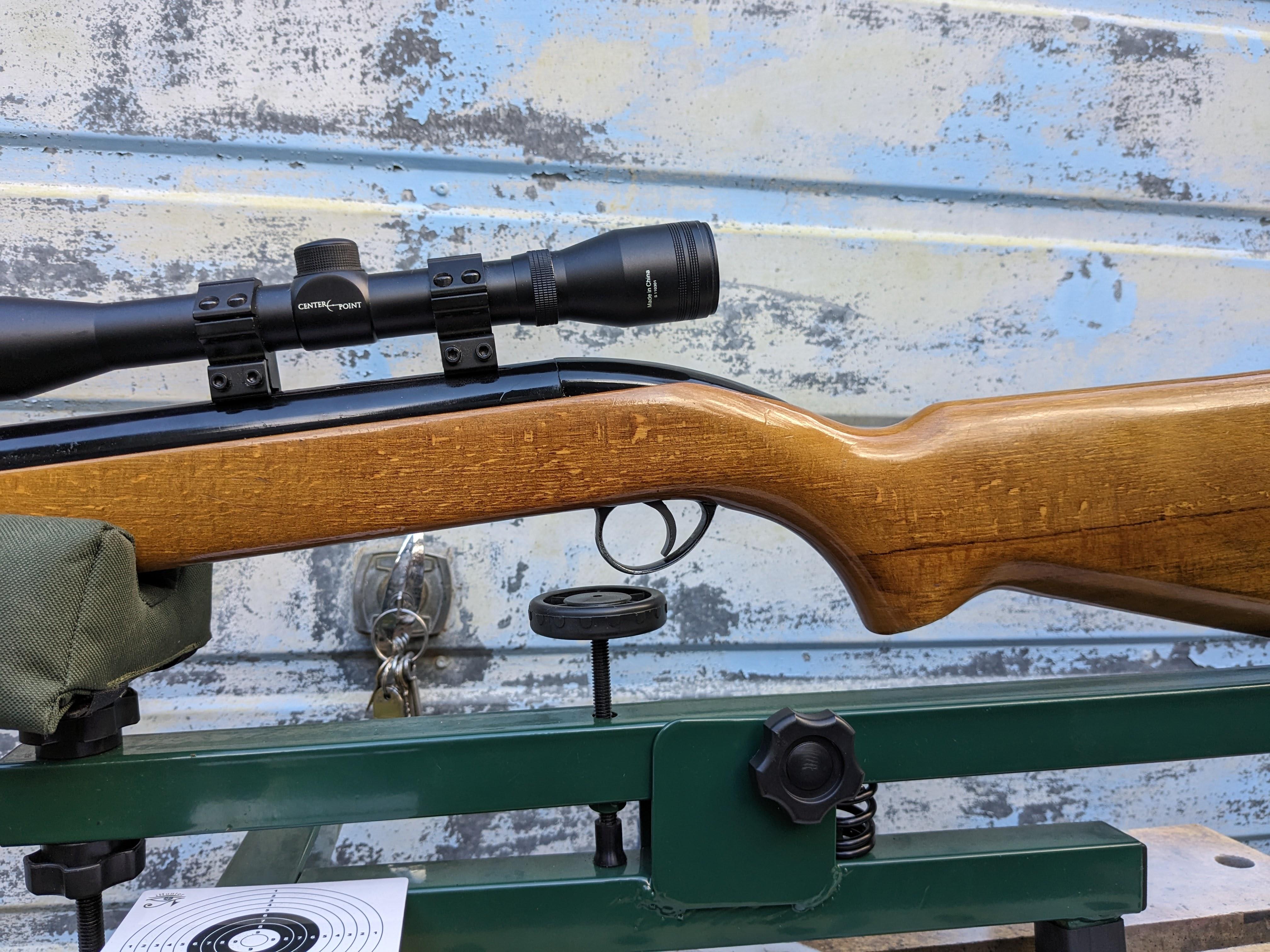 BSA MERCURY AND 4X32 SCOPE 