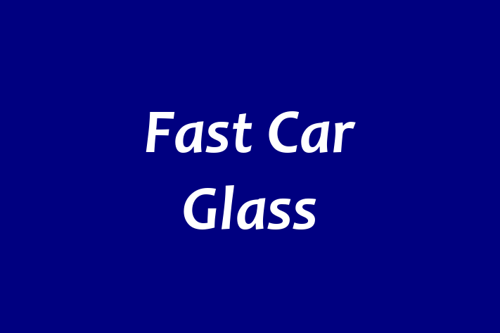 Fast Car Glass