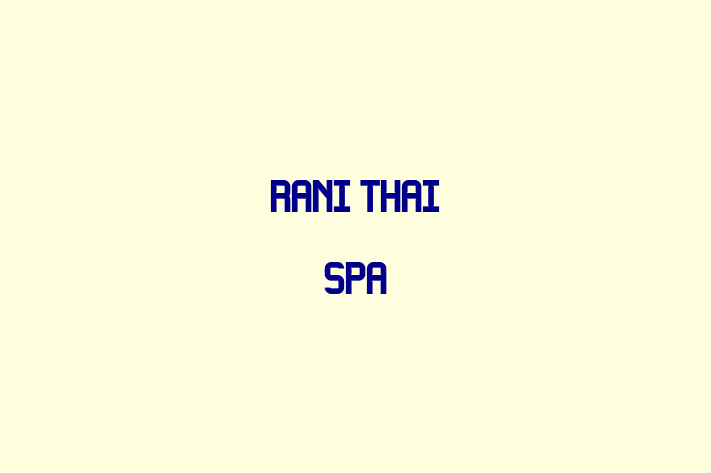 Rani Thai Spa