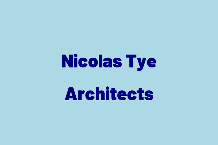 Nicolas Tye Architects