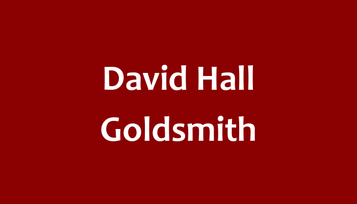 David Hall Goldsmith