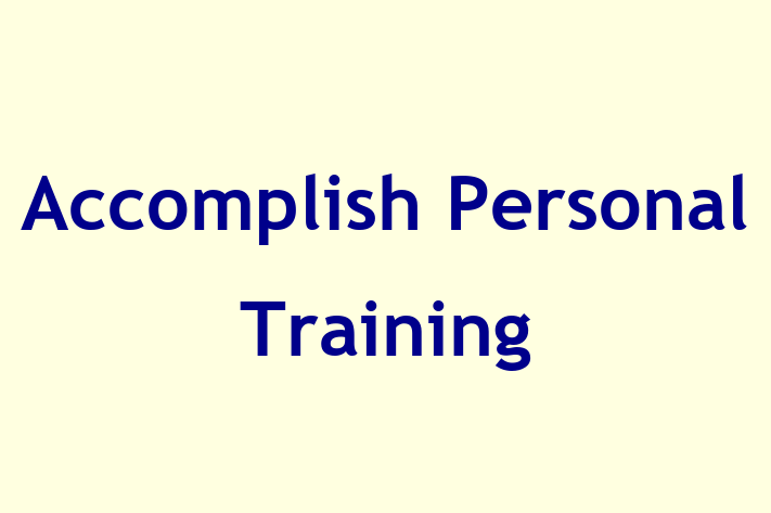 Accomplish Personal Training