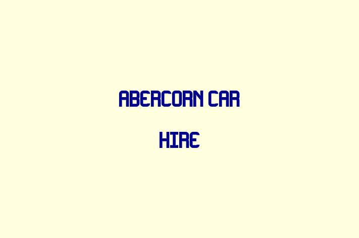 Abercorn Car Hire