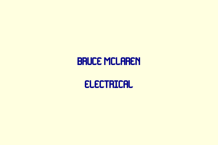 Bruce McLaren Electrical